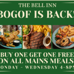BOGOF is back at The Bell